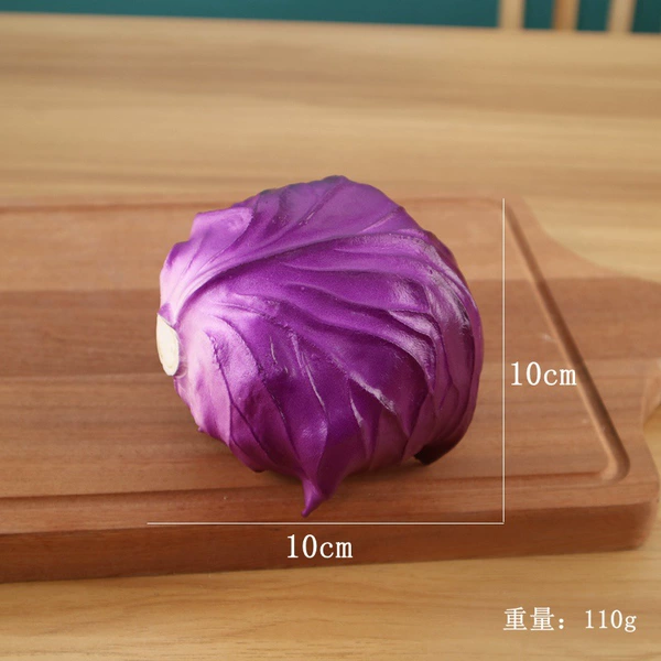 One PU purple cabbage