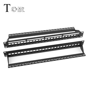 Hot-selling 24-port Unshielded Empty Rack 24-port Network Patch Panel 24-port Unshielded Empty Rack