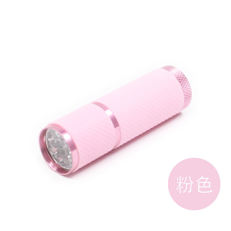 395nmUV UV lámpara de detección de agente fluorescente de uñas curado detector de dinero máscara de la pluma cosméticos lámpara de identificación anti-falsificación