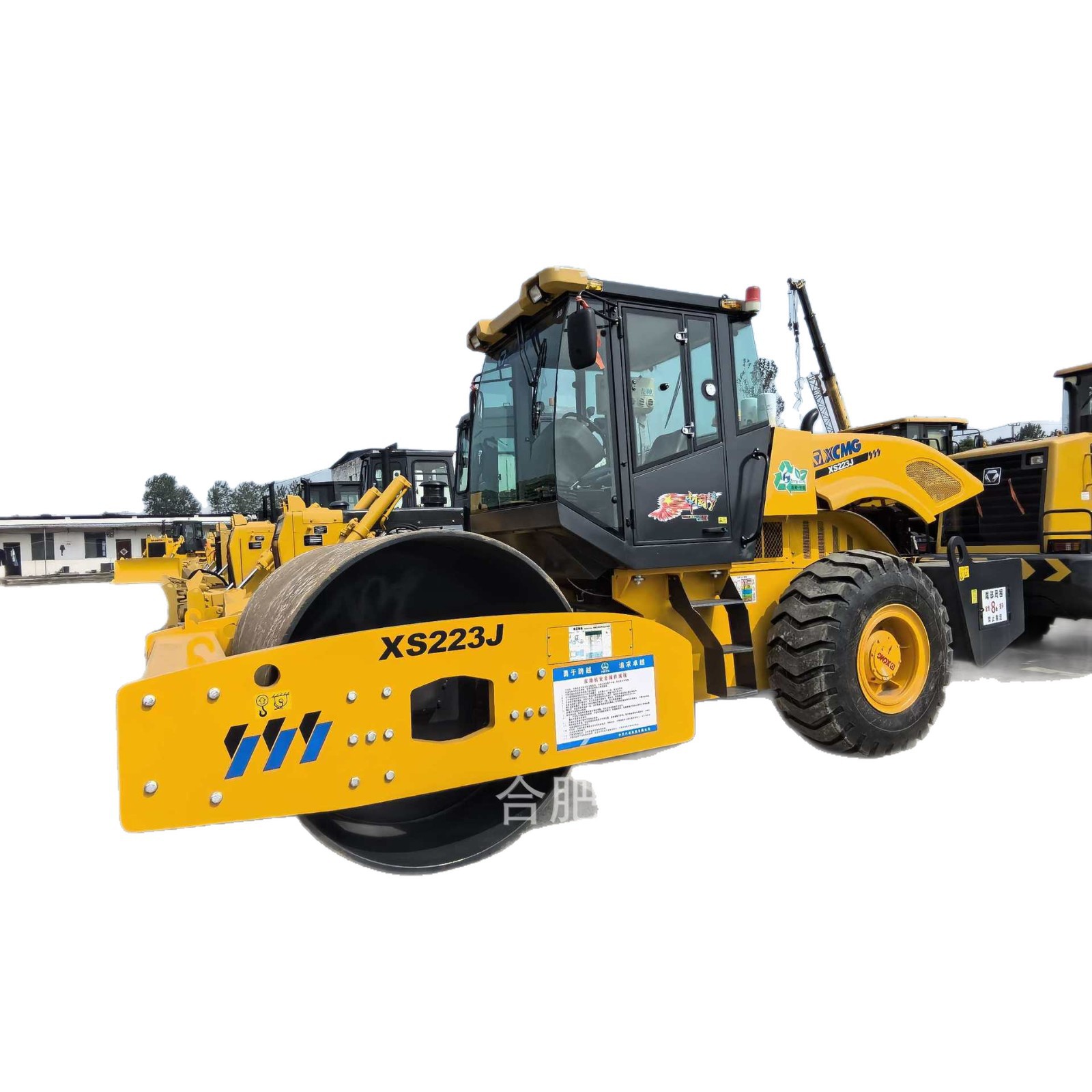 XCMG XS223J rodillo XCMG XS202J rodillo XCMG 20 toneladas 22 toneladas compactor vibratorio de carretera