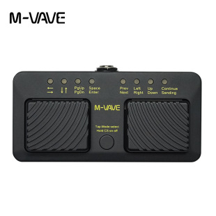 Electric Guitar Effector Loop Bluetooth Score Turner Controller Wholesale Fingerstyle Practice Digitals