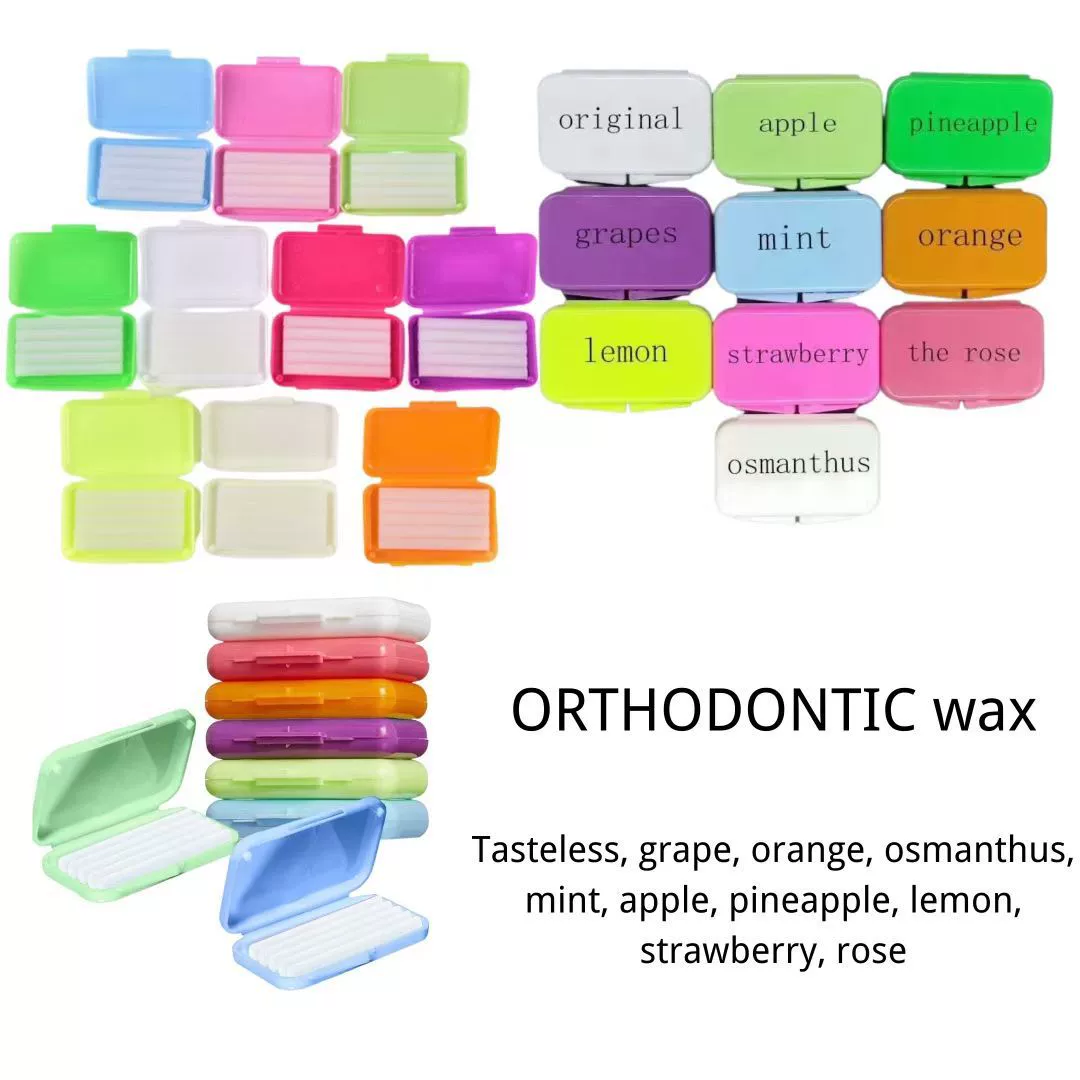 Ортодонтический воск зубной воск воск зубной коррекции воск фруктовый запах стоматологический воск Ортодонтический воск для ухода за зубами воск