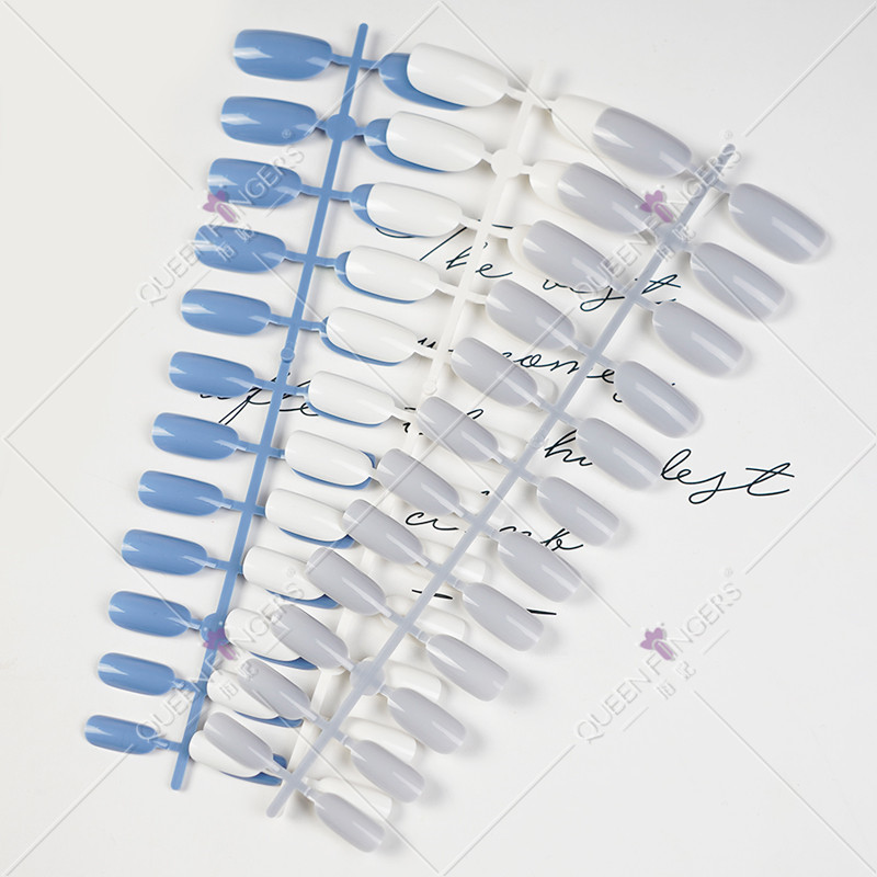 Manicure personalizado Uña de ballet Uña de almendra Uña redonda Uña esmerilada Uña brillante Uña para adultos Uña