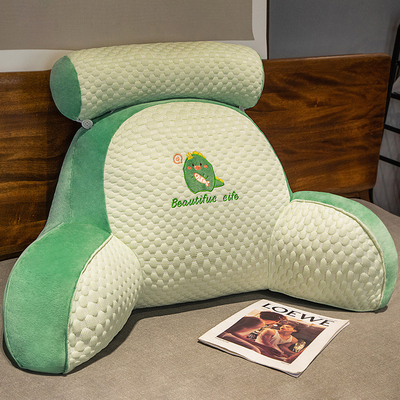 De dibujos animados de frijol de hielo cojín del sofá cojín de oficina en casa cintura almohada de peluche de juguete femenino Regalo de Cumpleaños lote