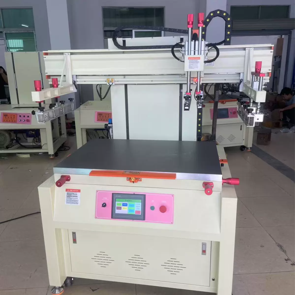 半自动线路板丝印机高精密电动垂直式丝印机 手机壳玻璃印刷机器