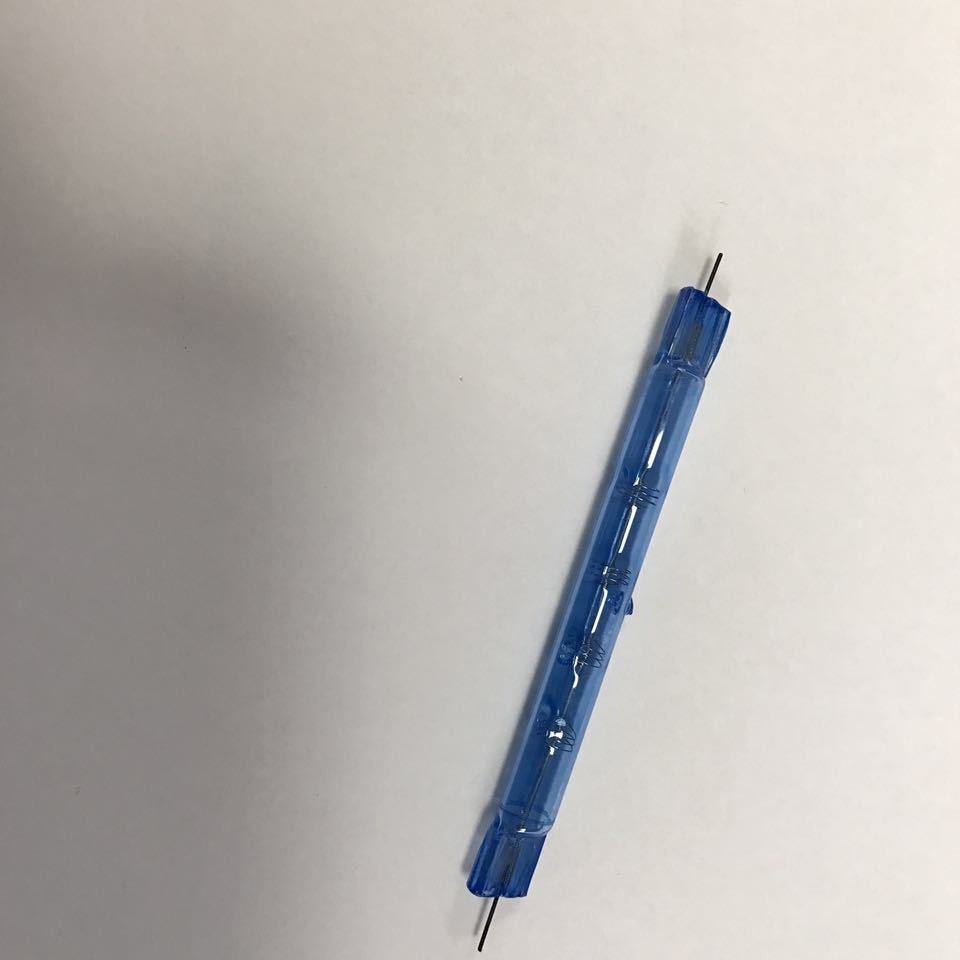 J118 yodo tubo de la lámpara de tungsteno de calefacción halógena espiral lámpara solar R7S halógeno tubo de la lámpara de tungsteno de yodo de doble extremo lámpara de tungsteno