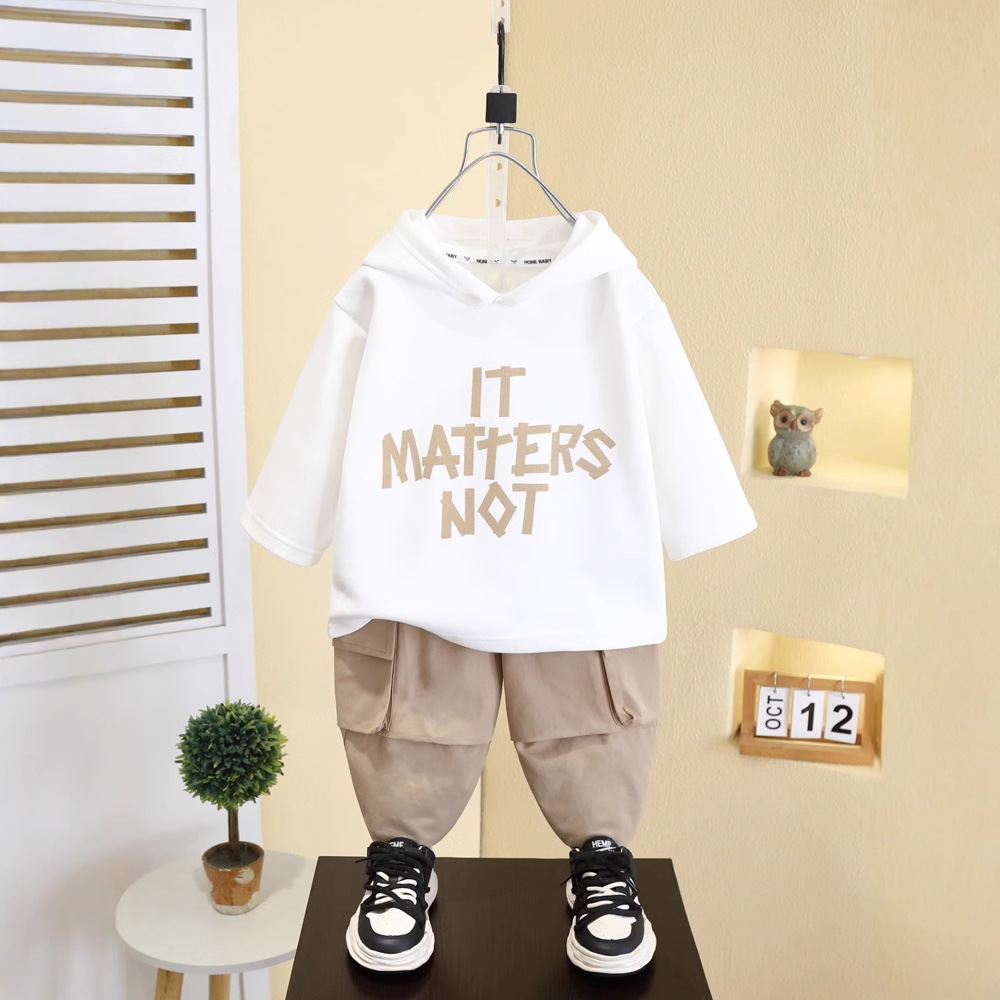 7570 traje de tres piezas para niños 2025 nuevo traje de primavera y otoño casual atractivo para niños pequeños y medianos