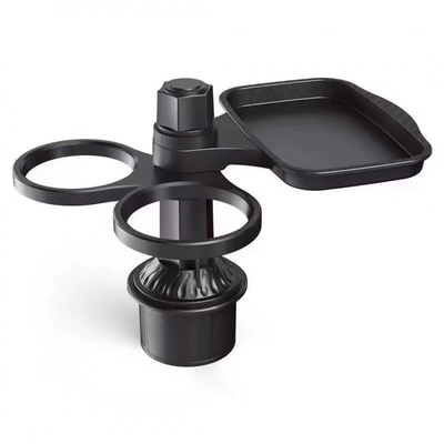 Plate Multi-Functional Storage Dining Table: Car cup holder/beverage holder