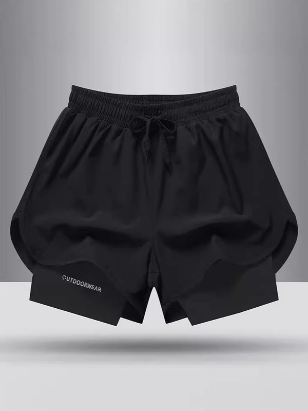 Professional Marathon Sports Students Track and Field Shorts Three-point Pants Running Shorts Men's and Women's Sports Physical Examination Training Pants Direct Camp