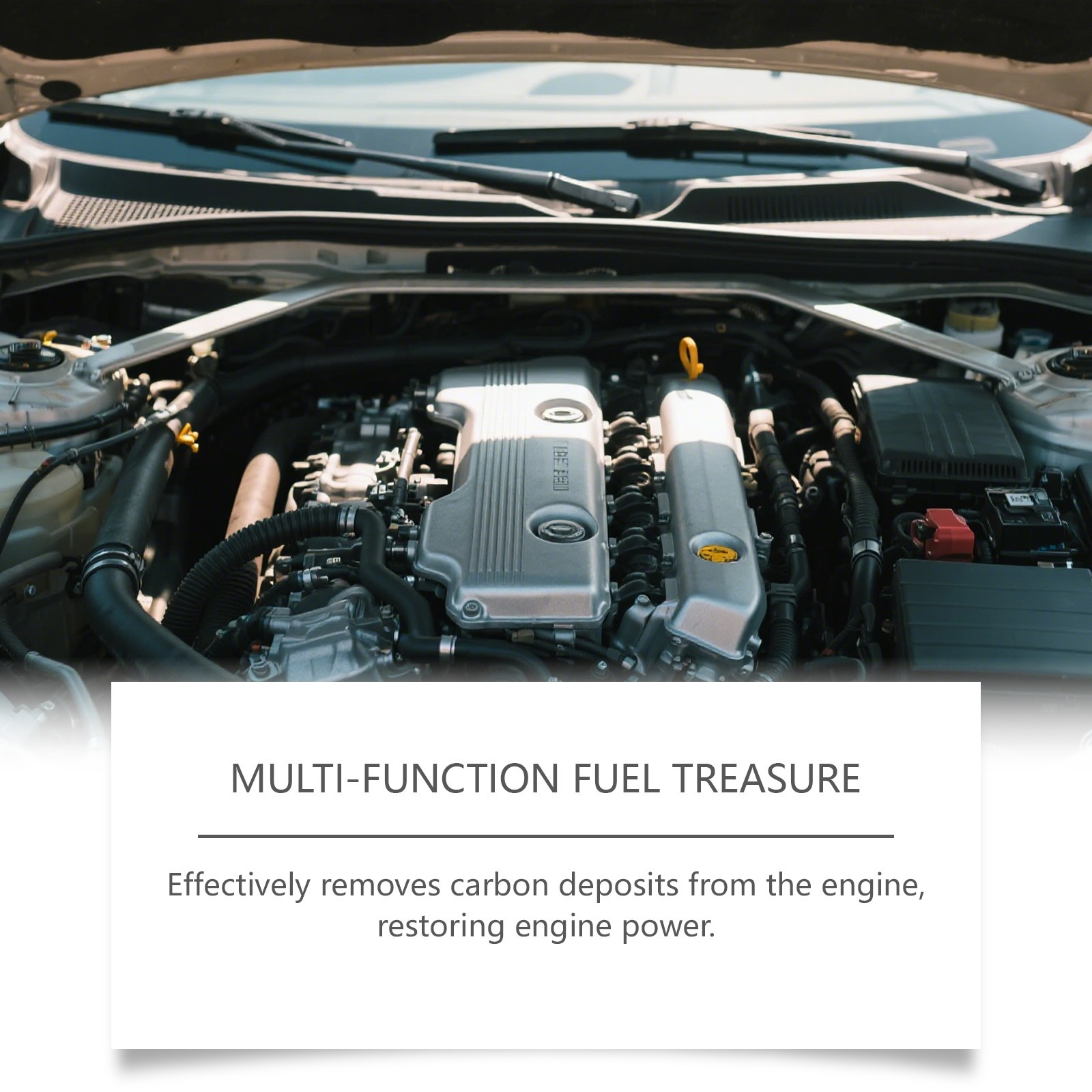 Gasoline fuel additives clean carbon deposits, reduce fuel consumption, protect car engine parts, and serve as a maintenance and cleaning agent