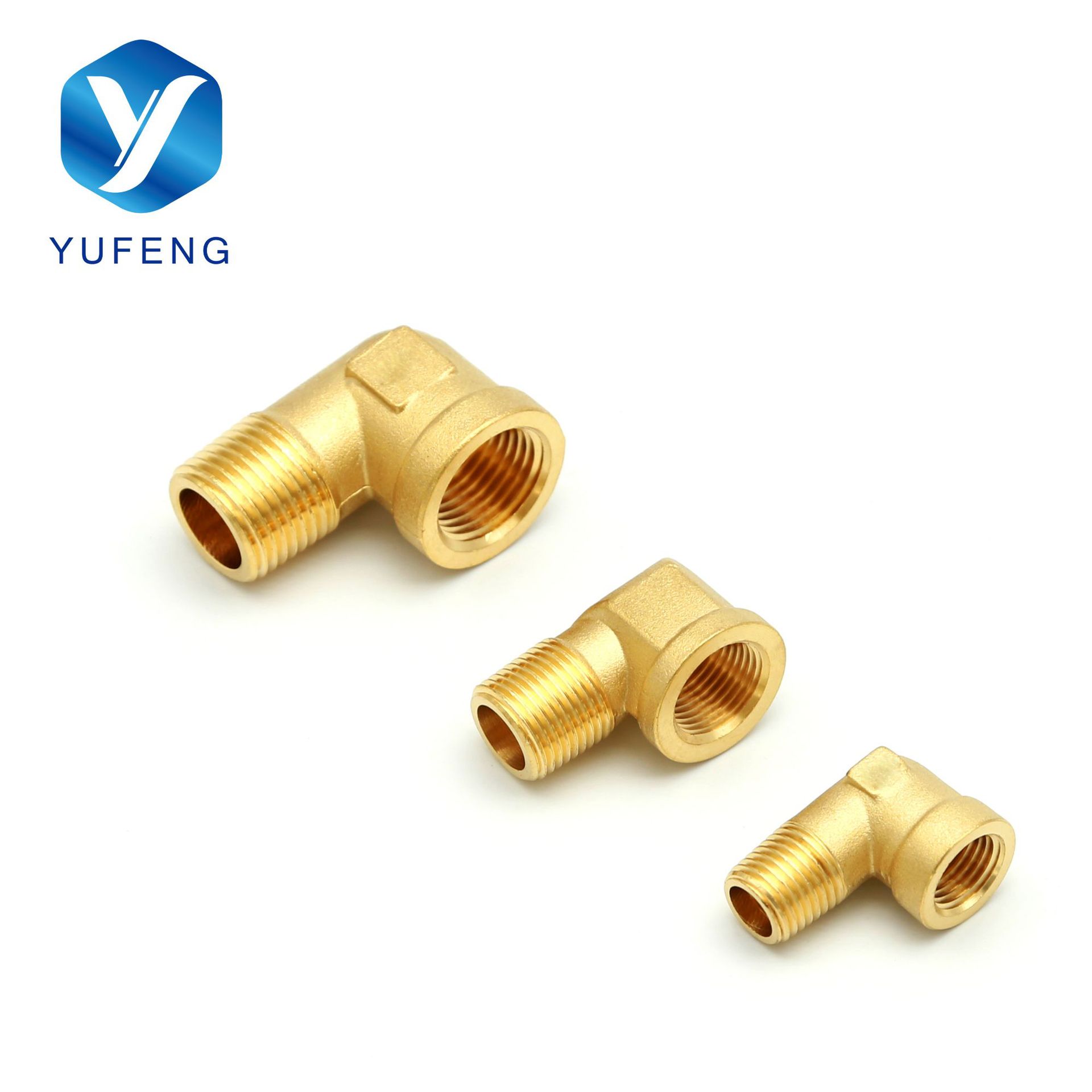 全铜弯头90度带座内外丝双外丝加长4分6分活接弯水管天然气管配件
