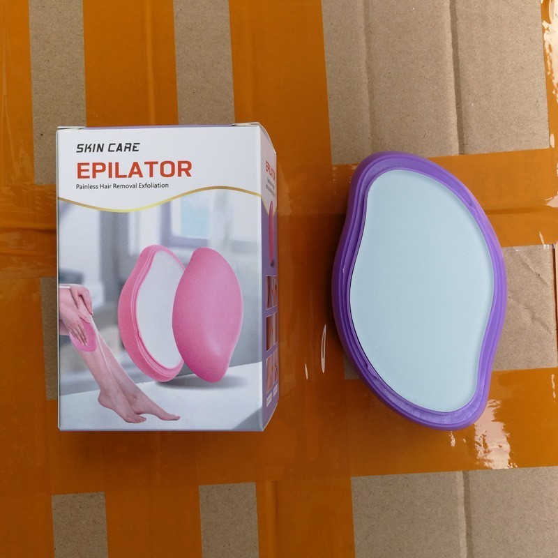 Removedor de pelo manual instrumento de eliminación de pelo Nano vidrio transfronterizo nuevo dispositivo de eliminación de pelo de la piel no dañada herramienta de pelado de pies