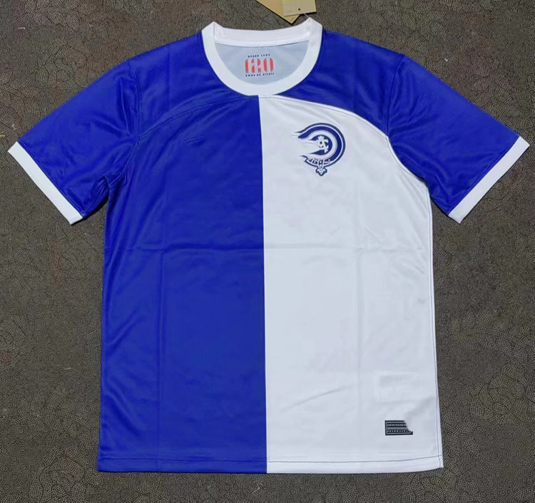 Versión tailandesa 2324 BA II Club SA Equipo Nacional invitado Rey de fútbol uniforme caballo manga corta Massey Jersey fans hombres