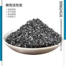 工厂批发食品级椰壳活性炭 饮用水处理椰壳活性炭 净水滤芯椰壳炭