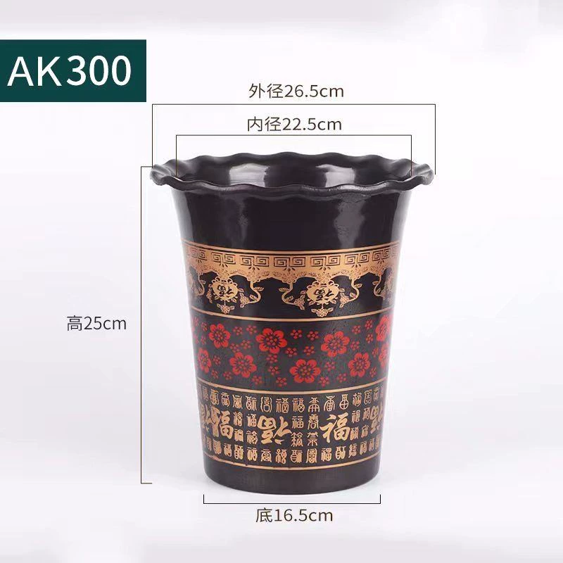 Цветочный горшок очень большой 30 см или более высокая труба утолщает смолу