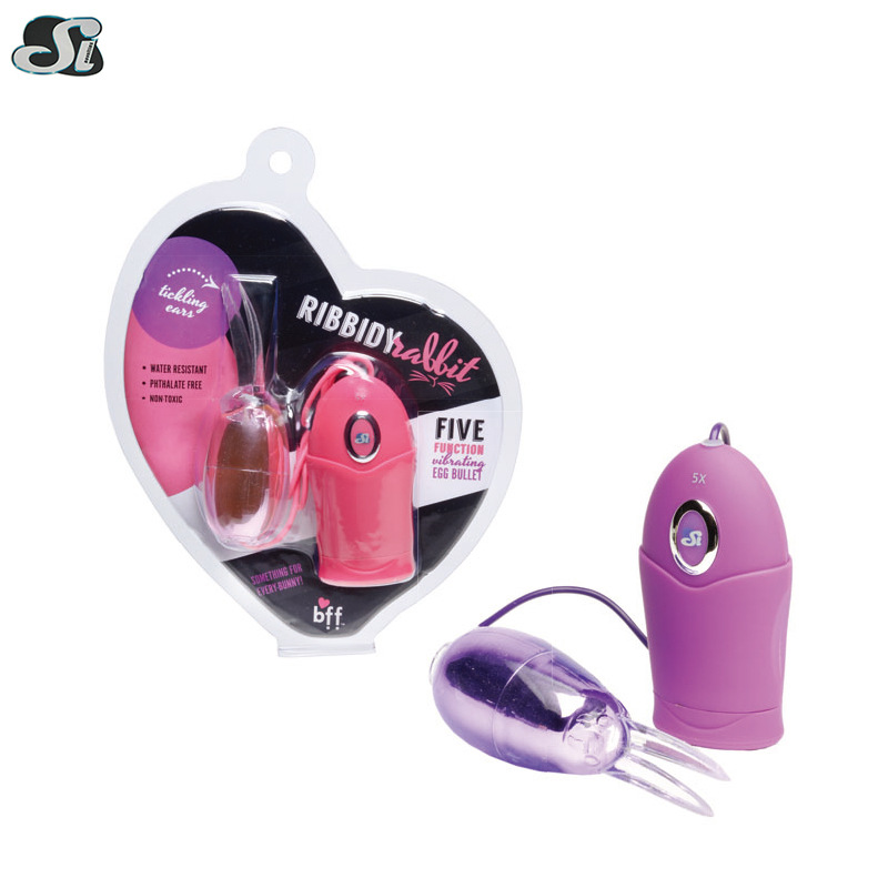 Couple’s Vibrating Egg Vibrator, Multi-Frequency Silicone Toy, Quiet Purple — detail image 1