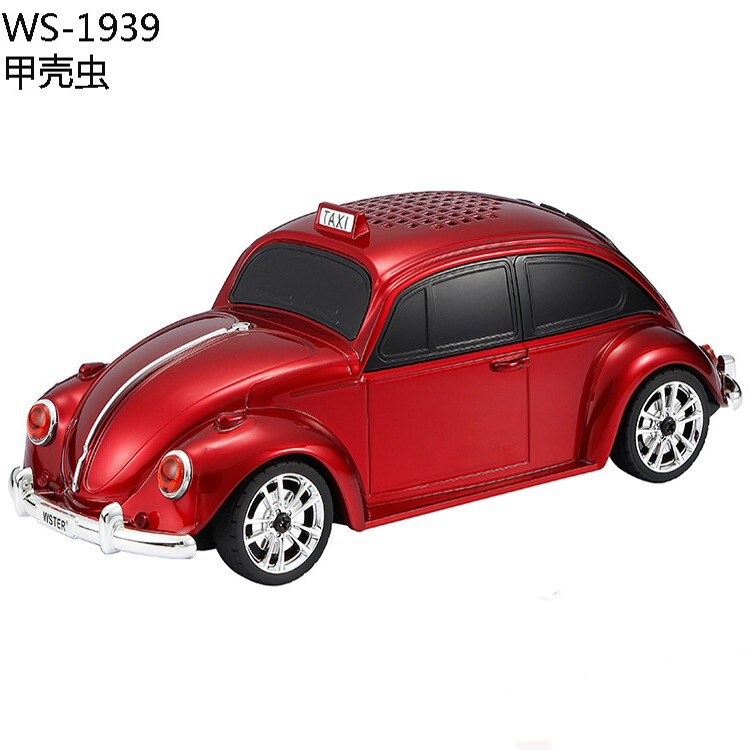 New Beetle Model Speaker WS-1939 Subwoofer Big Sound Bluetooth Speaker Gift Foreign Trade Spot New Beetle Model Speaker WS-1939 Subwoofer Big Sound Bluetooth Speaker Gift Foreign Trade Spot