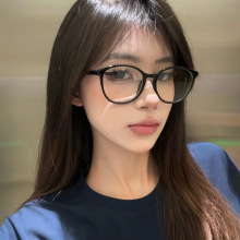 ŷ������С���è�ۺڿ�����ƽ�⾵TR90����������۾���Ů3432