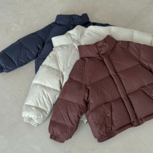 【新国标90白鸭绒】儿童羽绒服秋冬韩版立领外套亲子款男女童批发