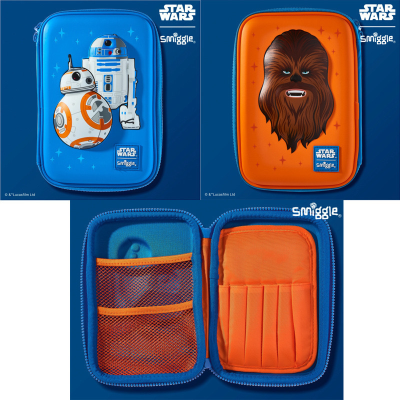 Australia caja de papelería smiggle para estudiantes de primaria y secundaria caja de lápices de gran capacidad para niños EVA caja de lápices grande de imagen tridimensional 3D