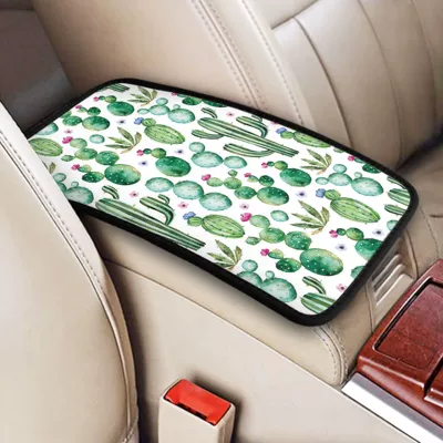 Cross-Border Jit Printed Car Armrest — Armrest box pad - 654069269801321517