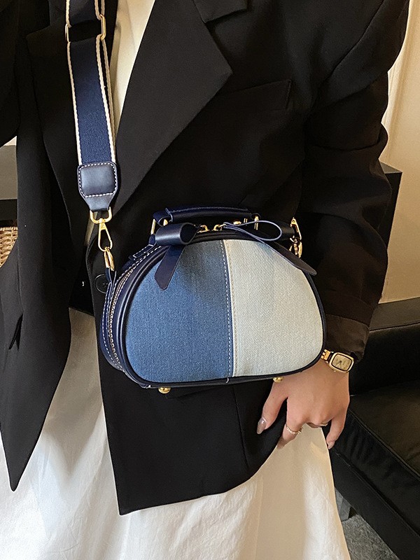 Bolso de mochila para mujeres 2026 ventas calientes nuevo nicho coreano Jeans bolso de mano de color de alta calidad bolso de hombro