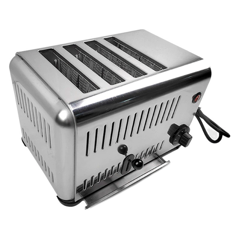 Американский тостер на шесть ломтиков, роскошный тостер для кафе, коммерческий тостер на четыре ломтика, аппарат для подогрева тостов для завтрака