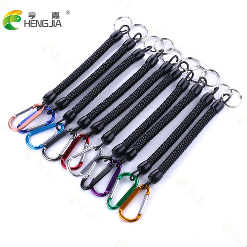 HENG JIA Fishing Gear Lost Rope Luya Bait Fishing Gear Real Retractable Rope Belt Fishing Small Accessories Spring Rope One Piece Dropshipping