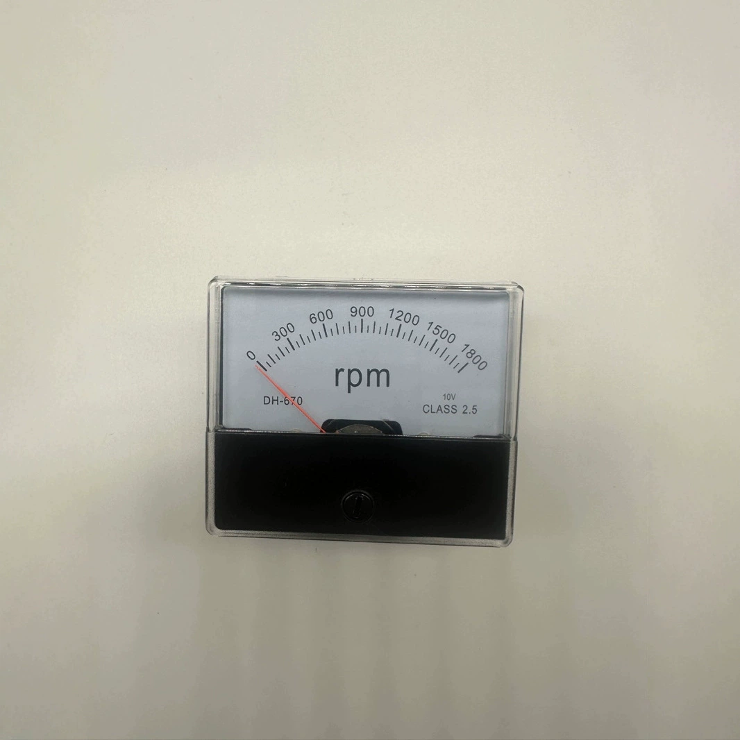 Тахометр указателя типа, тахометр DH670-1500 об/мин, 1800 об/мин, портативный измеритель скорости постоянного тока 10 В