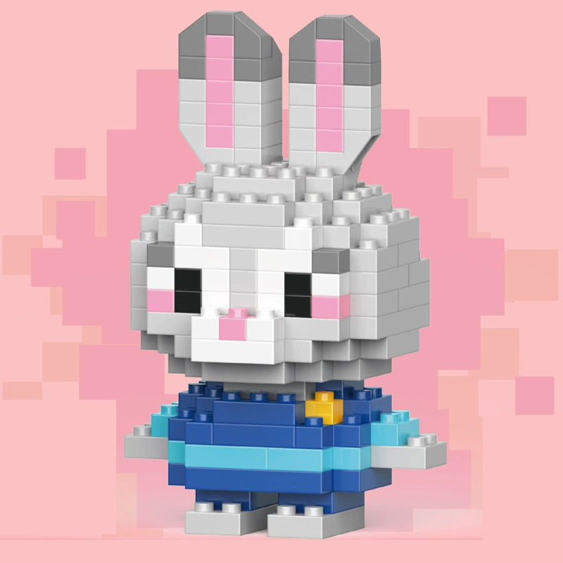 Мультяшный мини-кирпич конструктор (Lego) 16-модельная коллекция, набор подвесок из разных кукол, 128–241 шт.