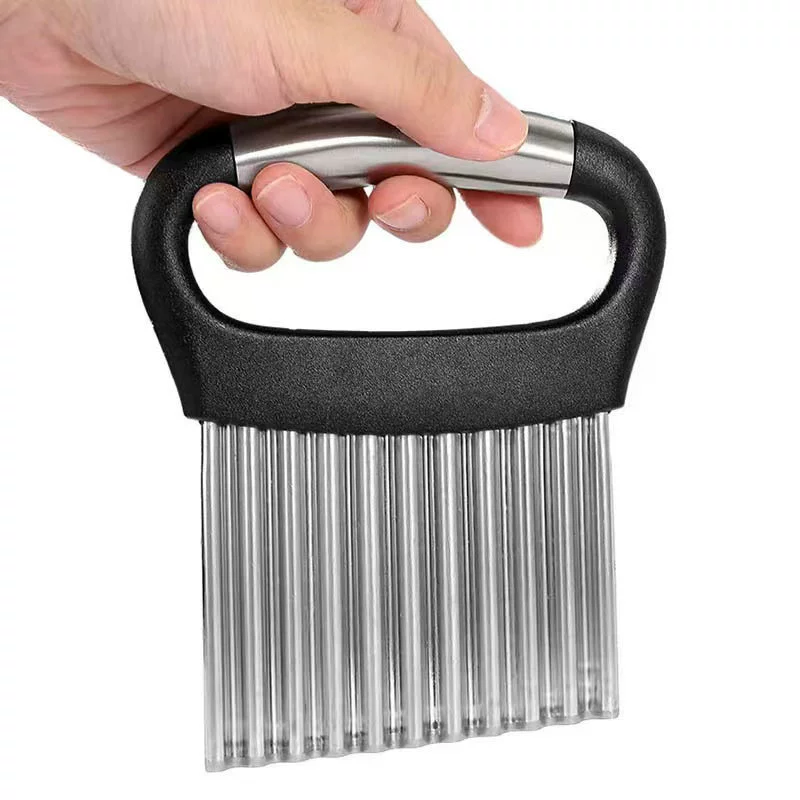 Wave Slicer (Langya) Wavy Knife, Corrugated Blade, Ergonomic Handle