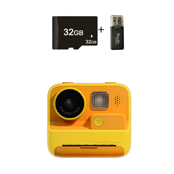 K27 Vibrant Yellow + 32G Memory + Photo Paper