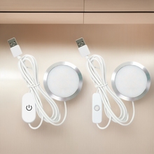 ����led������5v��܇��puck light����ƙ�����usb���Сҹ��