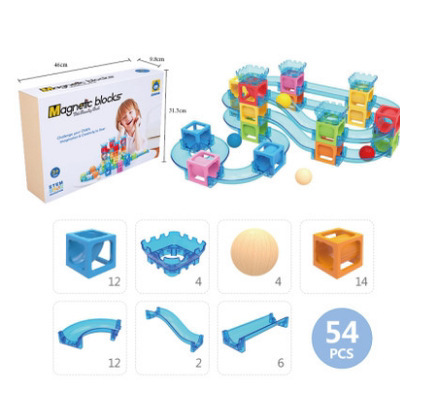 Qianman magnética a través de juguetes educativos para niños bebé educación temprana juguetes interactivos entre padres e hijos imán ensamblar bloques de construcción magnéticos image 8