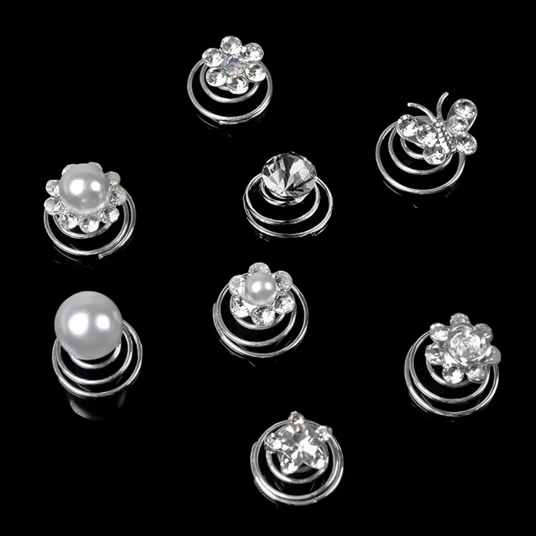 厂家螺旋弹簧豆豆夹 韩国儿童流行盘发饰品