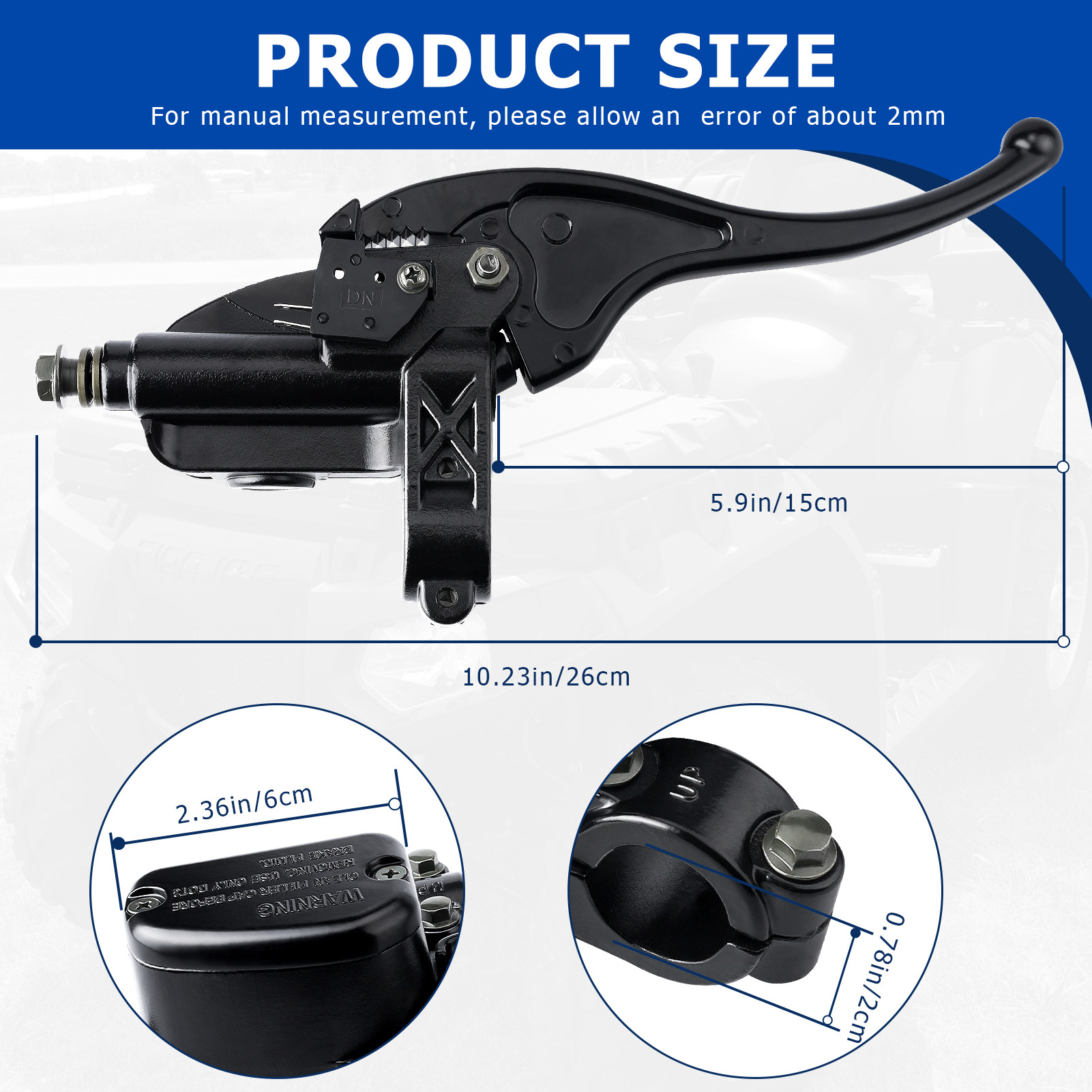 2010238 Brake Pump Suitable for Polaris Magnum 325 330 Left Front Brake 2010196