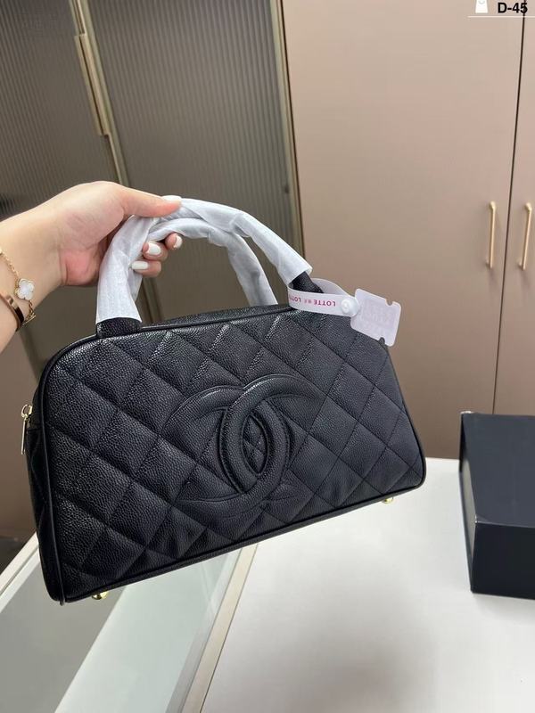 小香风包包中古vintage复古手提保龄球包感磨砂绒波士顿包|undefined