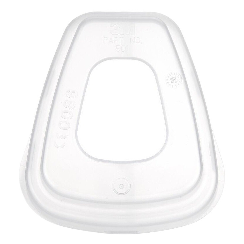 Cubierta de algodón de filtro 3M501 con algodón de filtro 5N11CN fijado al soporte de caja de filtro 6200/7502 máscara