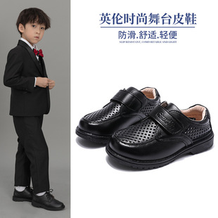 ��ͯƤЬ2026�ļ���ͯ��ɫӢ���Lܛ��ͯЬС�W��͸����Ƥ�ݳ�Ь��