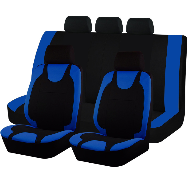 Universal Car Seat Cover PU Embroidered Car Seat Cushion Cover for All Seasons TEMU Hot-Selling Factory Direct Shipment