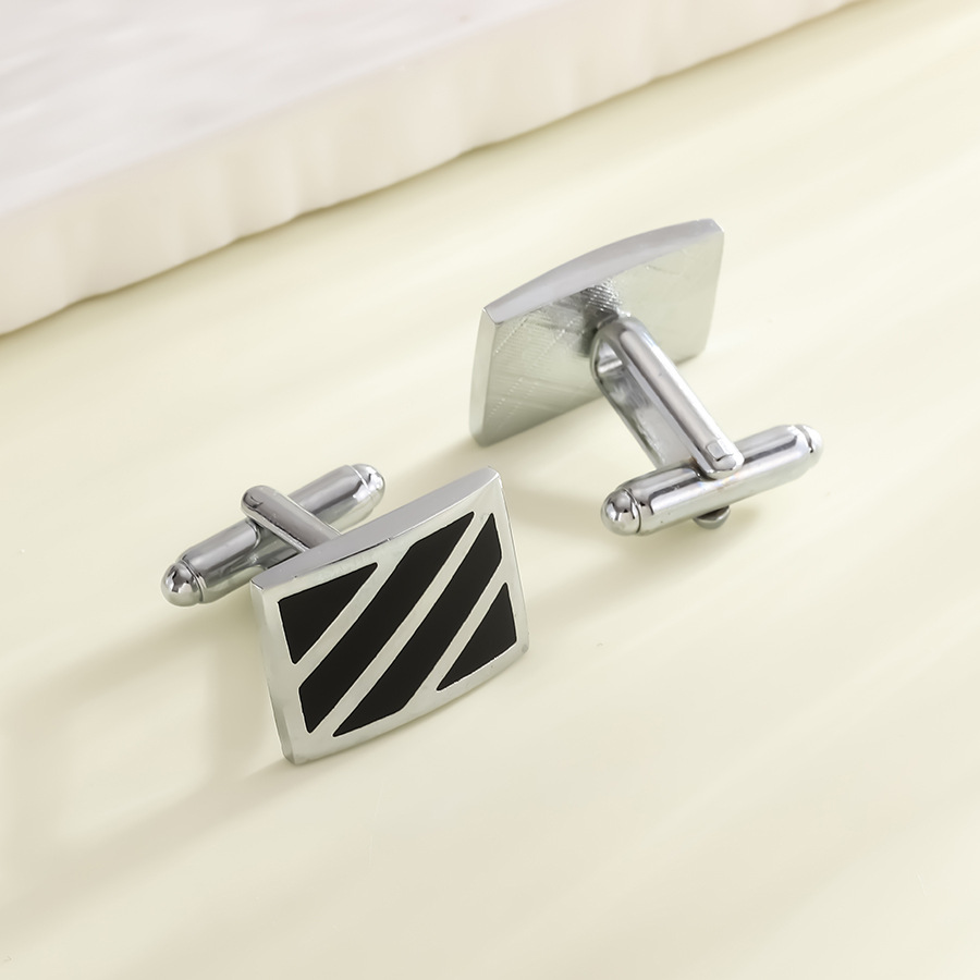 hot selling fashion square French alloy cufflinks cuff nails shirt buttons_voghion.com