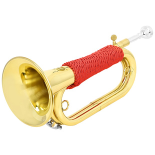 Marching Trumpet B-Flat Brass Bugle School Drum Corps Large Trumpet Foreign Trade Wind Instrument