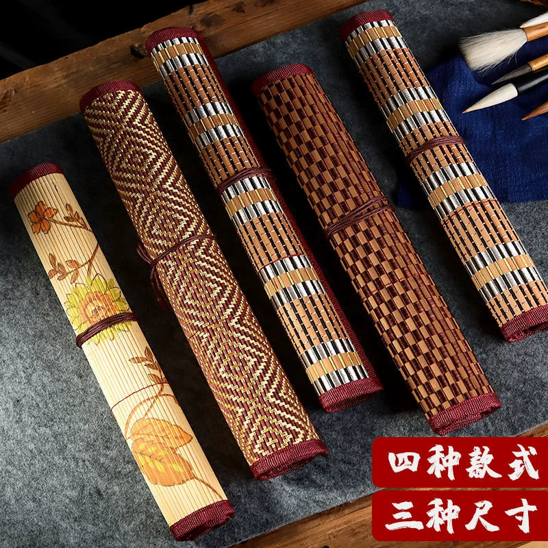 Оптовая продажа штор кисти сумка кисти древняя водяная ручка бамбуковая ручка занавес ветра большой емкости