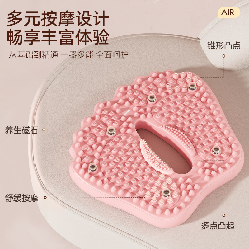 スポット空気入り磁石指押さえ板足裏マッサージマット家庭用秋冬ジョギングPVC通経足裏マッサージマット|undefined