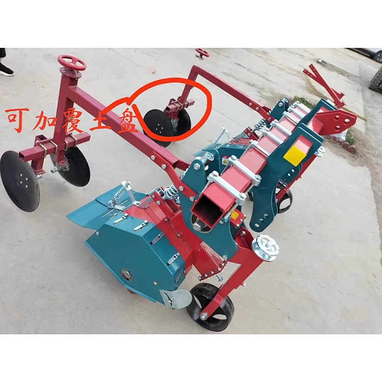 旱地刀旋耕刀除草机拖拉机后置2行中耕除草机行距可调幅宽22-63CM