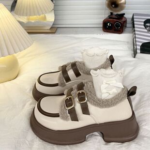 Ʒ�ƺ��СƤЬ�ӽq��ůЬ��2024�ﶬ�¿���ϵ�W�������⴩��Ь