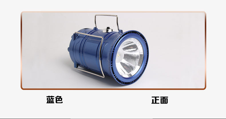 Solar-Powered Outdoor Emergency Lantern 5 Camping Lights 800Led Camping Lantern Deer Fluorescent Solar Charging