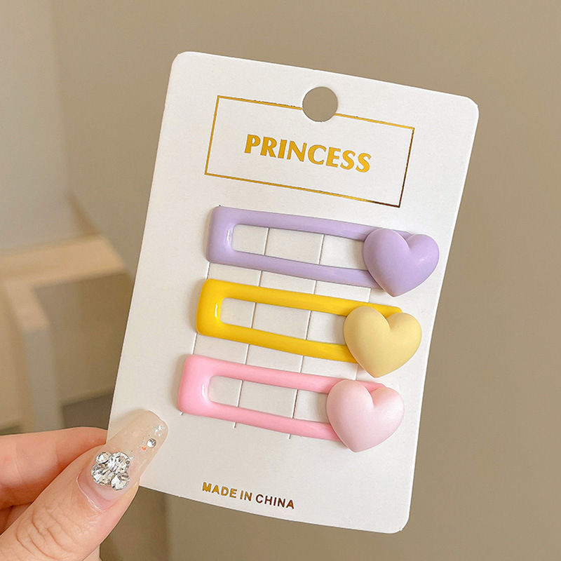 Horquilla rosa, horquilla para niñas y niños, clip de pico de pato para bebé, clip de flequillo lateral, clip lateral para niña linda, tocado