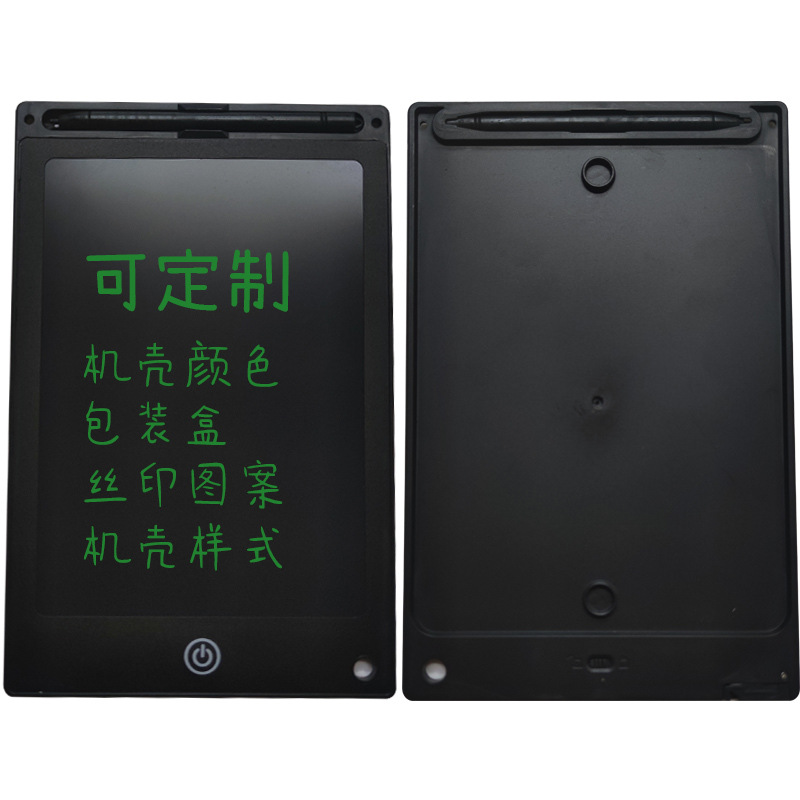 Tabletas con pantalla táctil LCD de 8,5/10/12 pulgadasPizarras electrónicas para niñosPizarras para garabatear