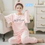 冬季女士套头加厚家居服